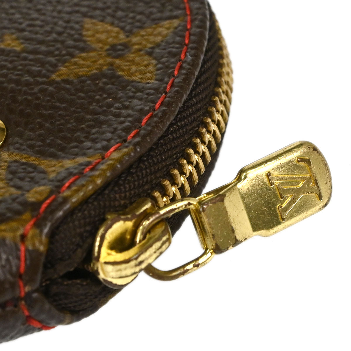 Louis Vuitton Cherry Porte Monnaie Rond Coin Case Wallet M95043