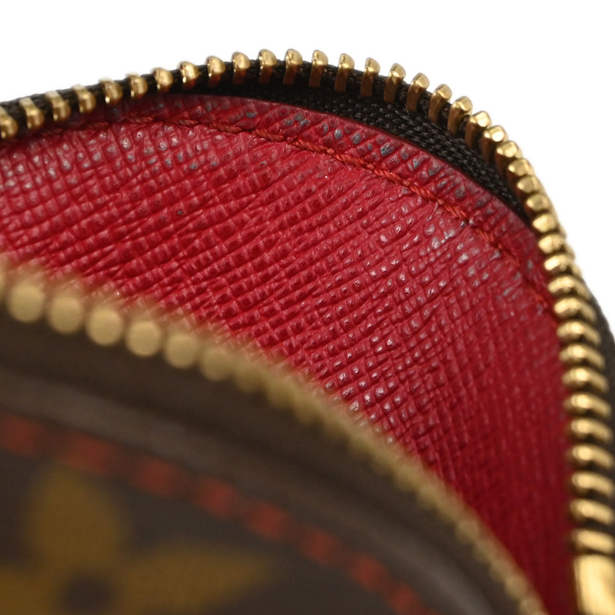 Louis Vuitton Cherry Porte Monnaie Rond Coin Case Wallet M95043