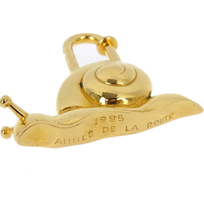 Hermes Snail 1995 Annee De la Route Cadena Gold Small Good