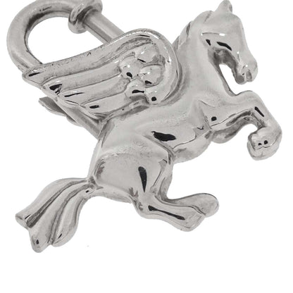 Hermes 1993 Le Cheval Pegasus Cadena Silver Small Good