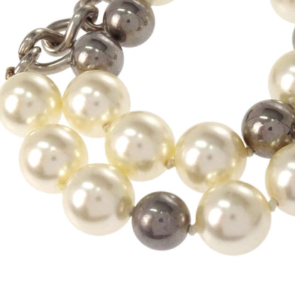 Chanel Costume Pearl CC Chain Necklace B16S