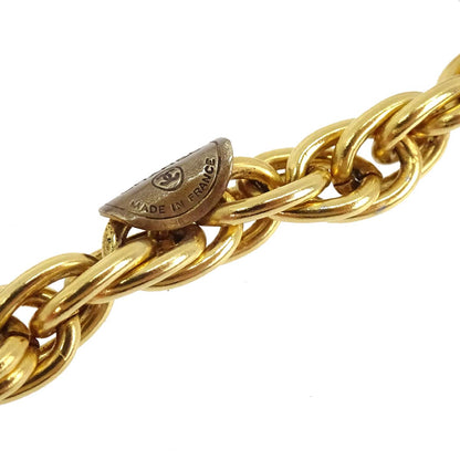 Chanel Gold CC Chain Pendant Necklace