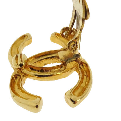 Chanel CC Clip-On Earrings Gold 93P