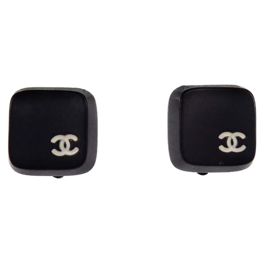 Chanel Acrylic Keyboard Clip-On Earrings 00T