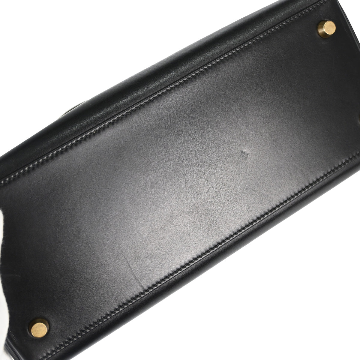 Hermes Black Gulliver Kelly 28 Retourne 2way Shoulder Handbag