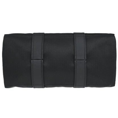 Hermes Black Toile Chevrons Acapulco MM Tote Handbag