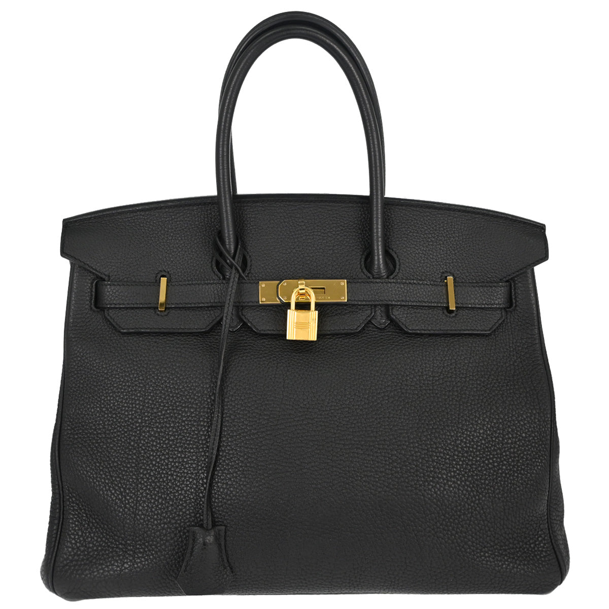 Hermes Black Togo Birkin 35 Handbag