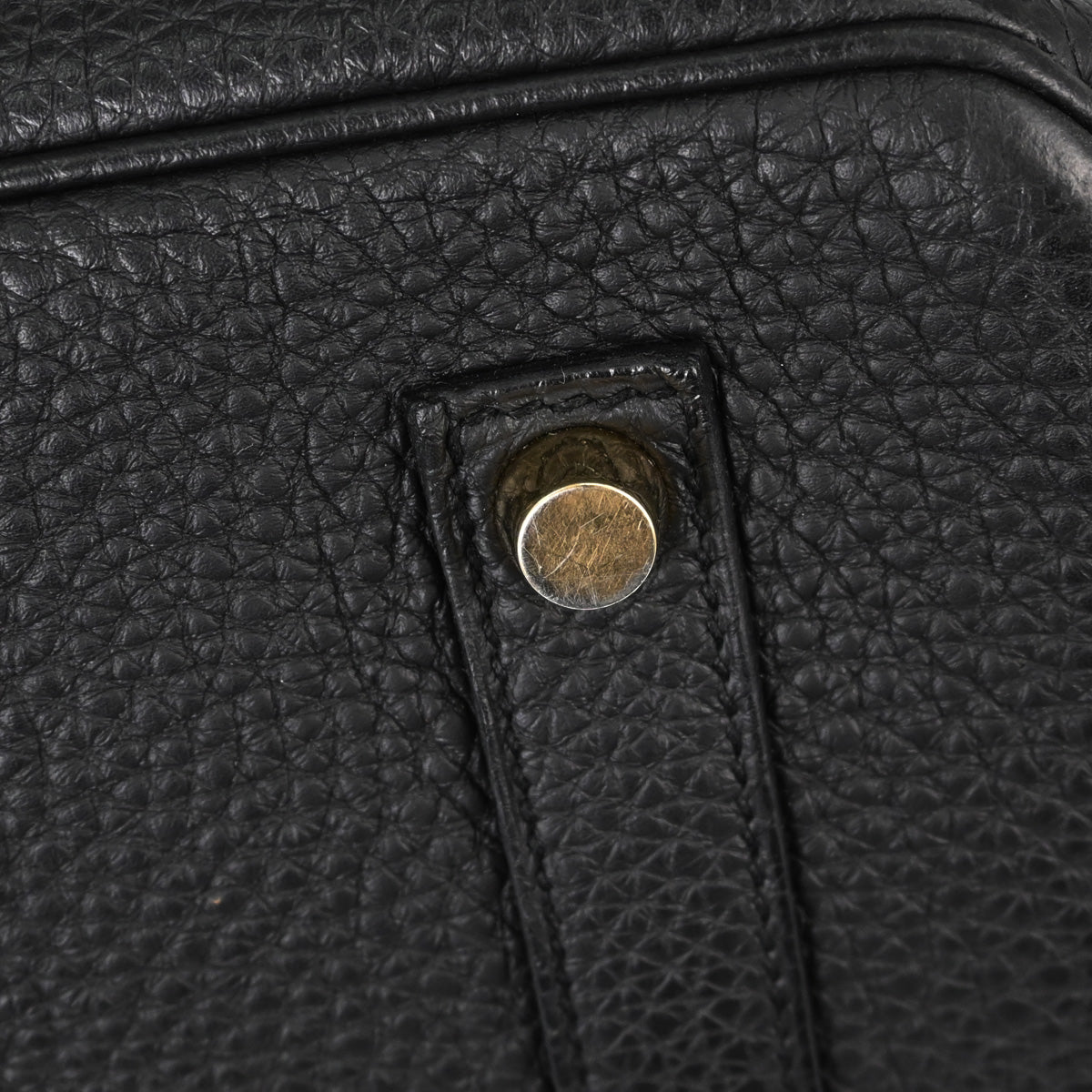 Hermes Black Togo Birkin 35 Handbag