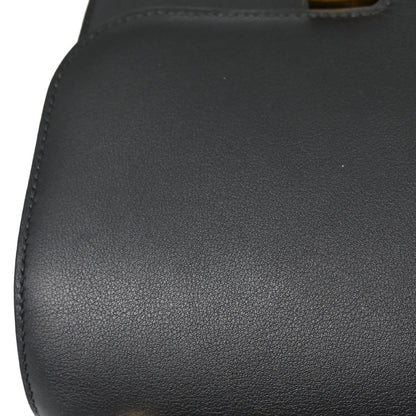 Hermes Black Evercalf Constance 24 Shoulder Bag