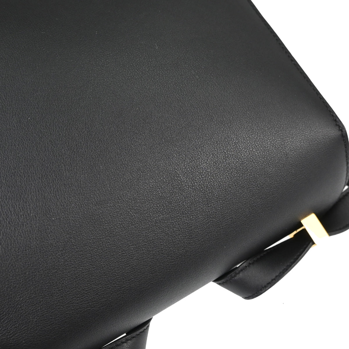 Hermes Black Evercalf Constance 24 Shoulder Bag