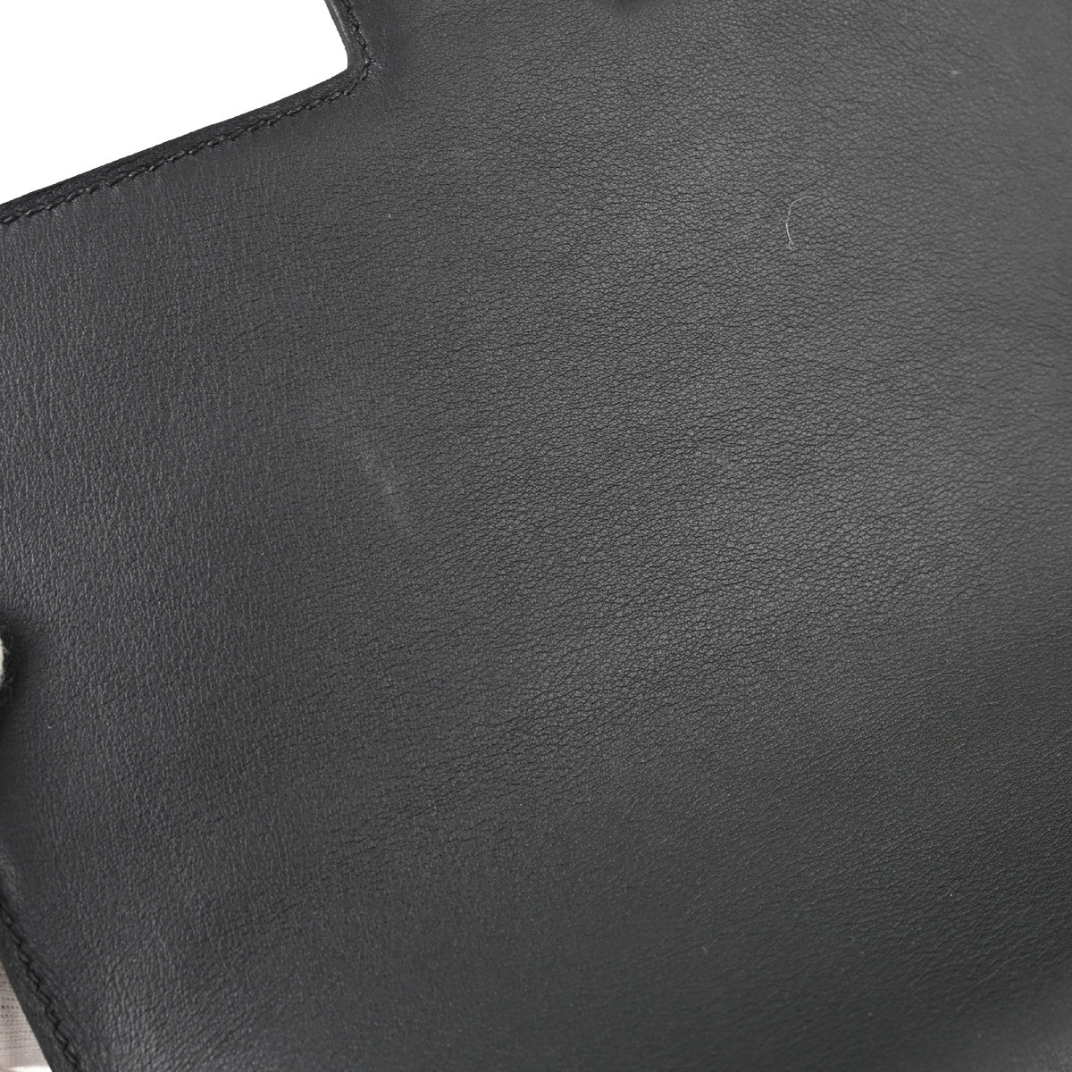 Hermes Black Evercalf Constance 24 Shoulder Bag