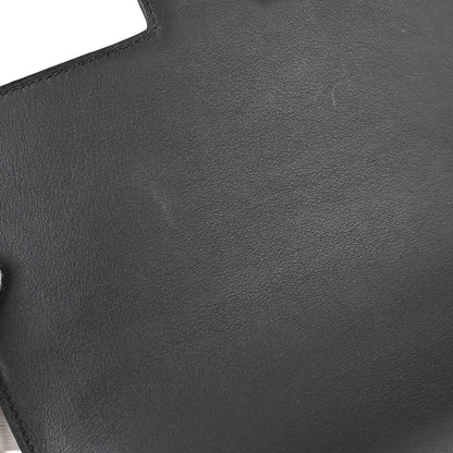 Hermes Black Evercalf Constance 24 Shoulder Bag