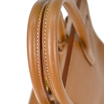 Hermes Gold Courchevel Birkin 30 Handbag