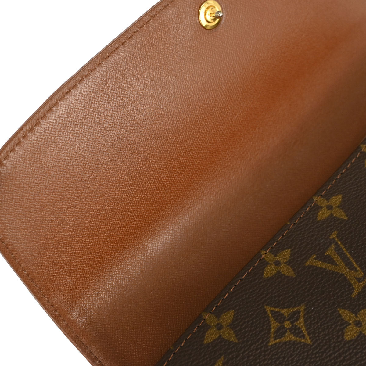 Louis Vuitton Monogram Pochette Dame GM Clutch Bag M51810
