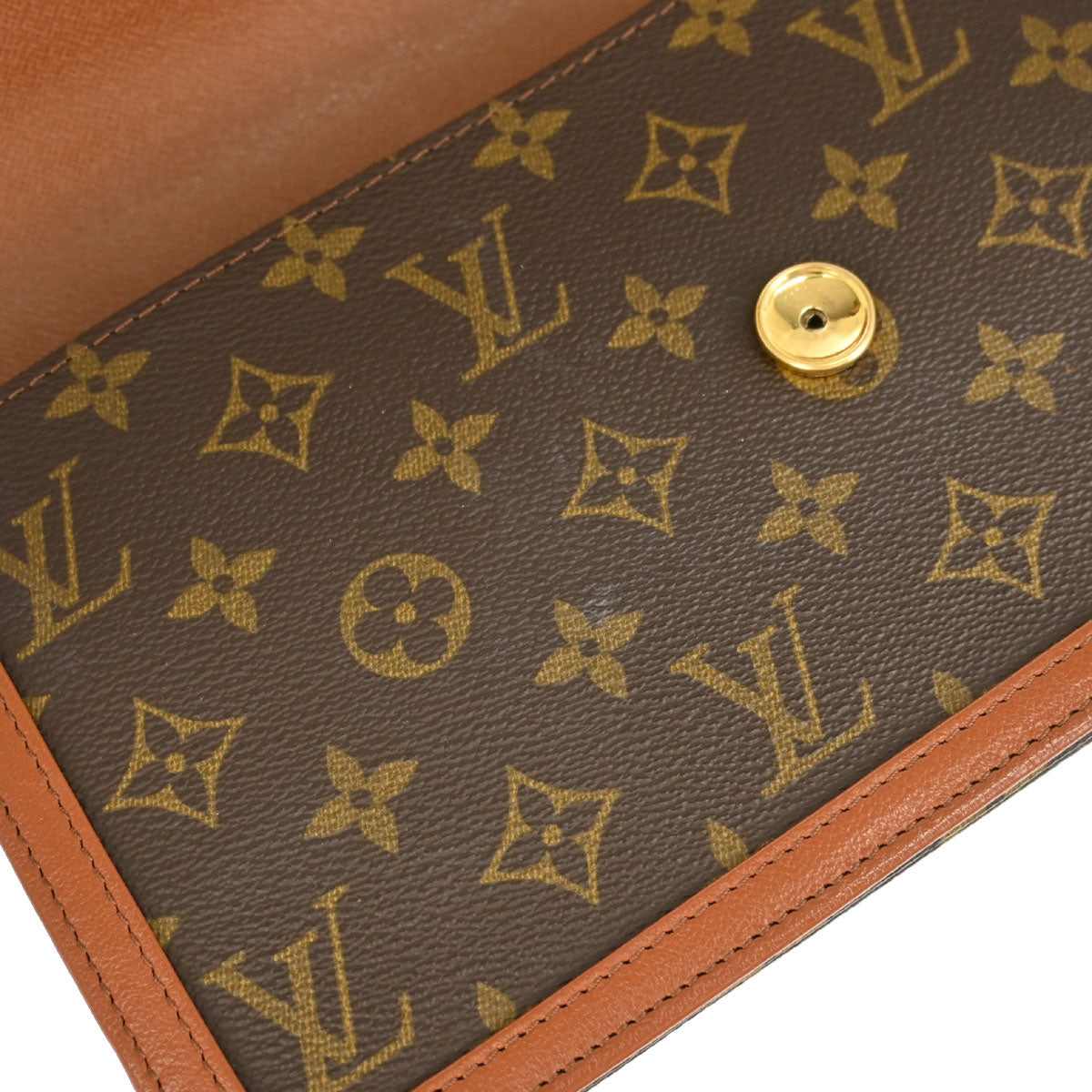Louis Vuitton Monogram Pochette Dame GM Clutch Bag M51810