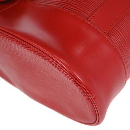 Louis Vuitton Red Epi Randonnee PM Drawstring Bag M52357
