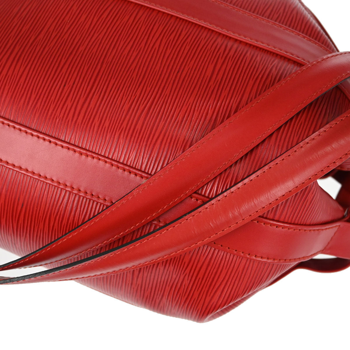 Louis Vuitton Red Epi Randonnee PM Drawstring Bag M52357