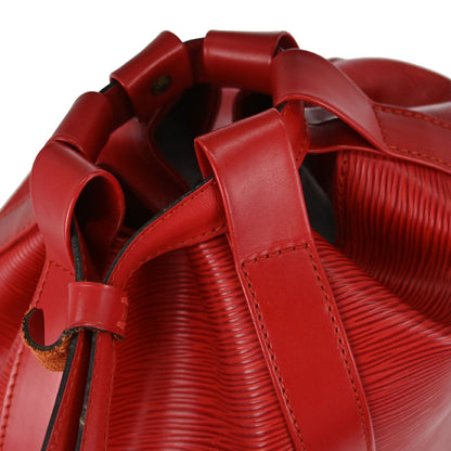 Louis Vuitton Red Epi Randonnee PM Drawstring Bag M52357