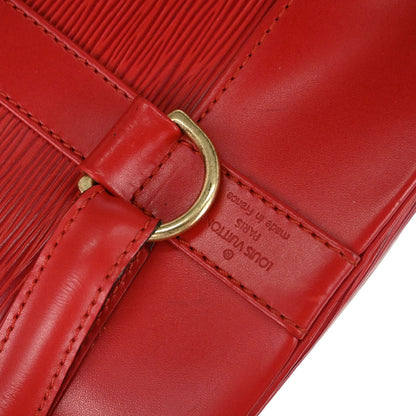 Louis Vuitton Red Epi Randonnee PM Drawstring Bag M52357