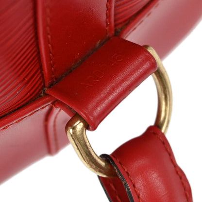 Louis Vuitton Red Epi Randonnee PM Drawstring Bag M52357