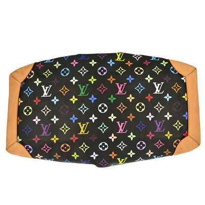 Louis Vuitton Black Monogram Multicolor Ursula Handbag M40124