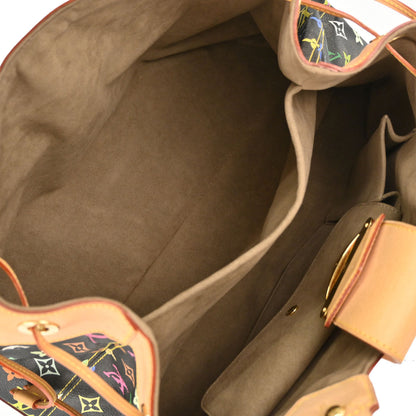 Louis Vuitton Black Monogram Multicolor Ursula Handbag M40124