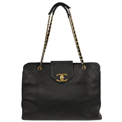 Chanel Black Lambskin Bicolore Supermodel Shoulder Bag