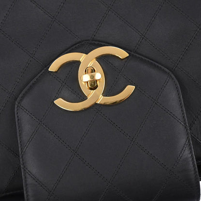 Chanel Black Lambskin Bicolore Supermodel Shoulder Bag