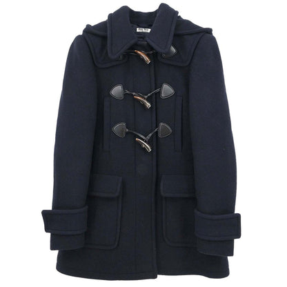 Miu Miu 2016 Duffel Coat Navy #36