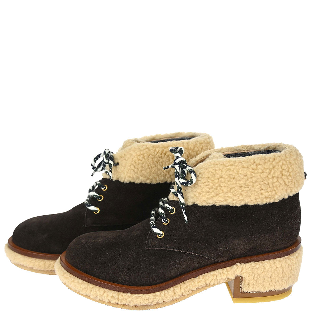 Chanel * Short Boots Brown Shoes #36 – AMORE Vintage Tokyo