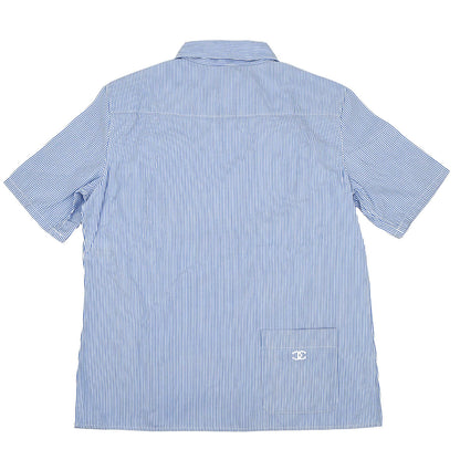Chanel Shirt Blouse Blue #40