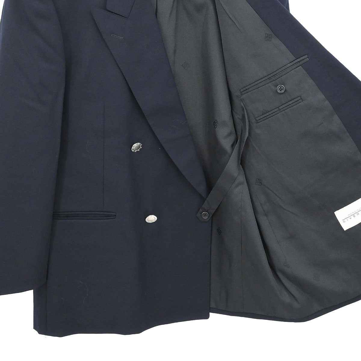 Givenchy Double Breasted Jacket Black #96/84/165