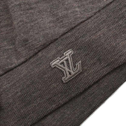 Louis Vuitton 2007 Short Sleeve Knit Top Brown #S