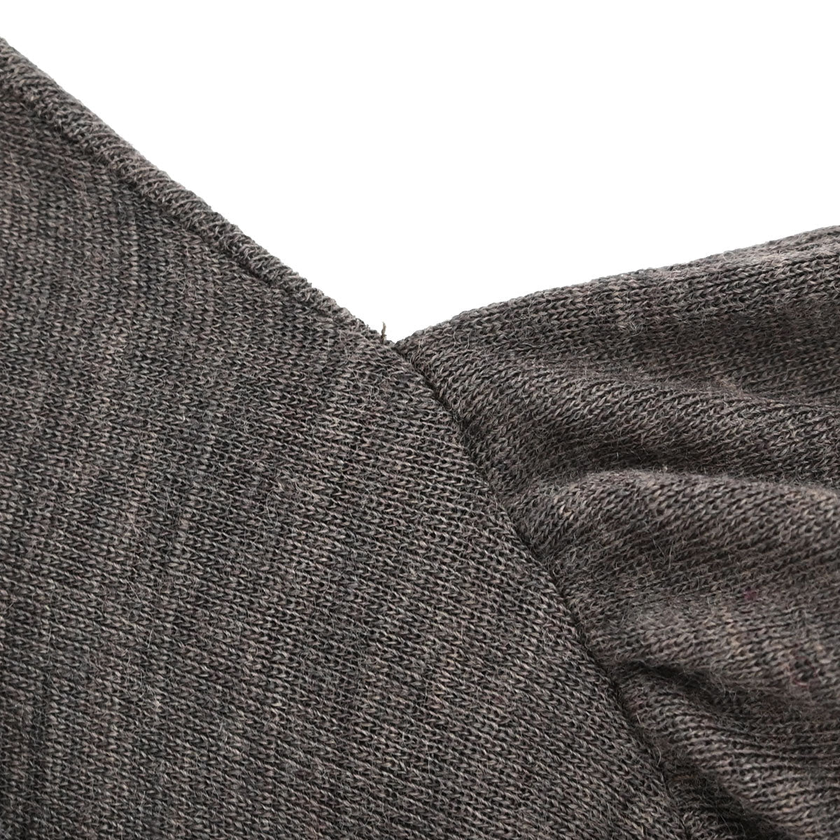Louis Vuitton 2007 Short Sleeve Knit Top Brown #S