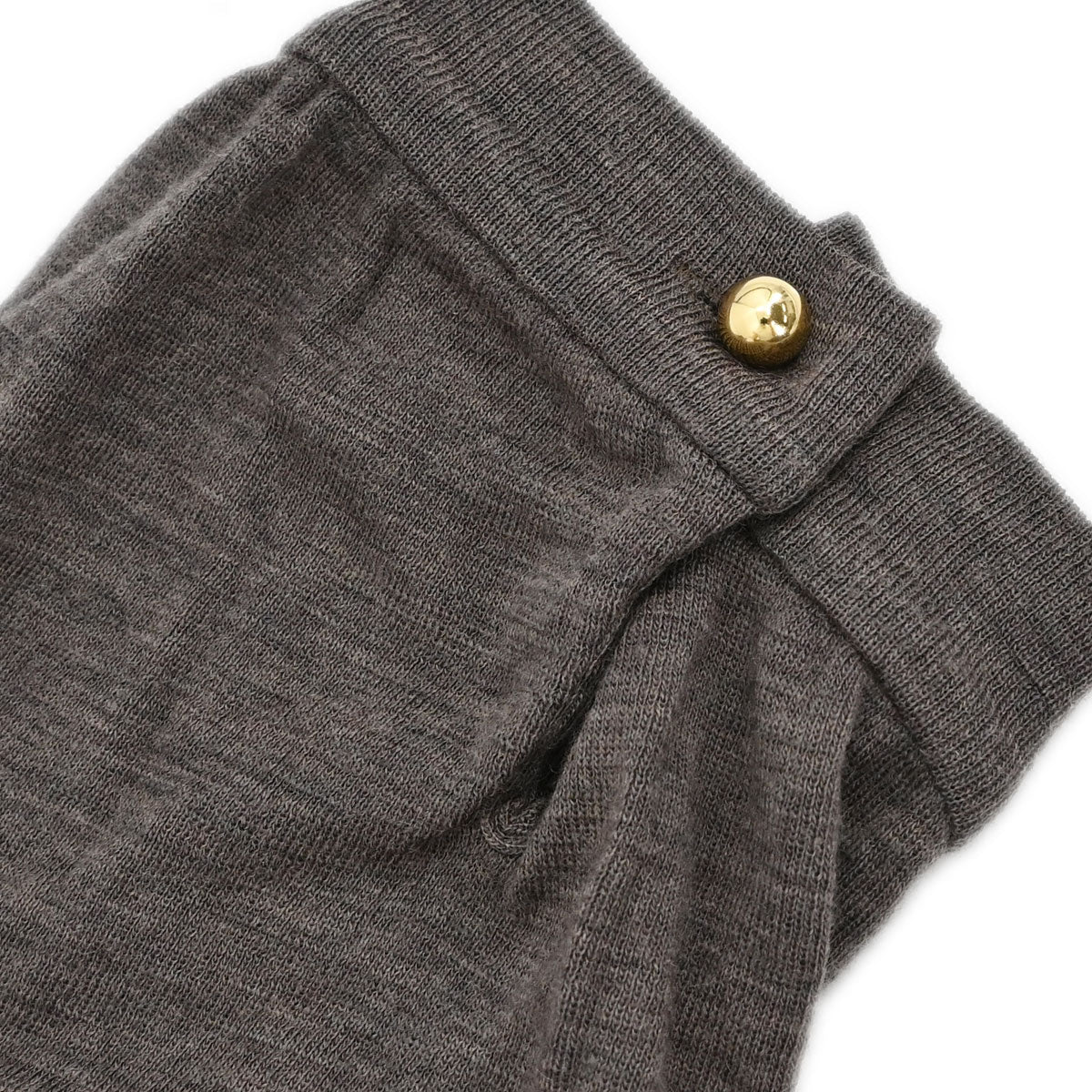 Louis Vuitton 2007 Short Sleeve Knit Top Brown #S