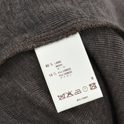 Louis Vuitton 2007 Short Sleeve Knit Top Brown #S