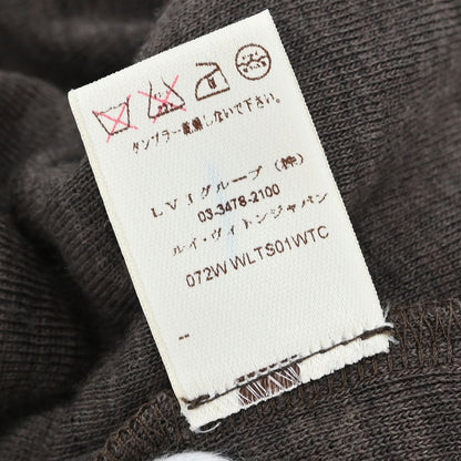 Louis Vuitton 2007 Short Sleeve Knit Top Brown #S