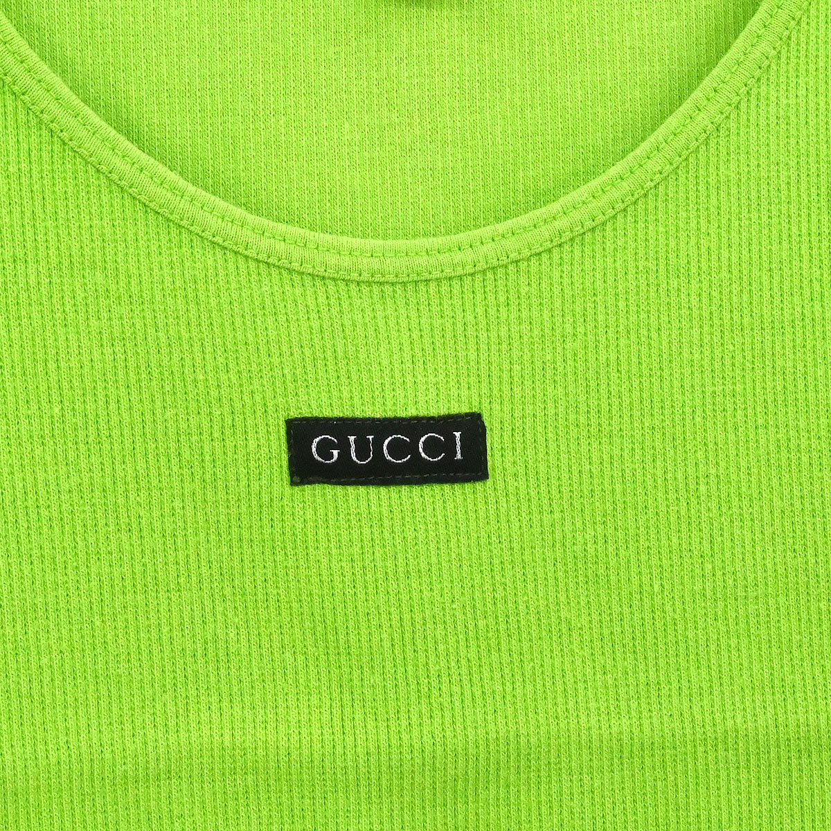 Gucci Sleeveless Tank Top Green #M