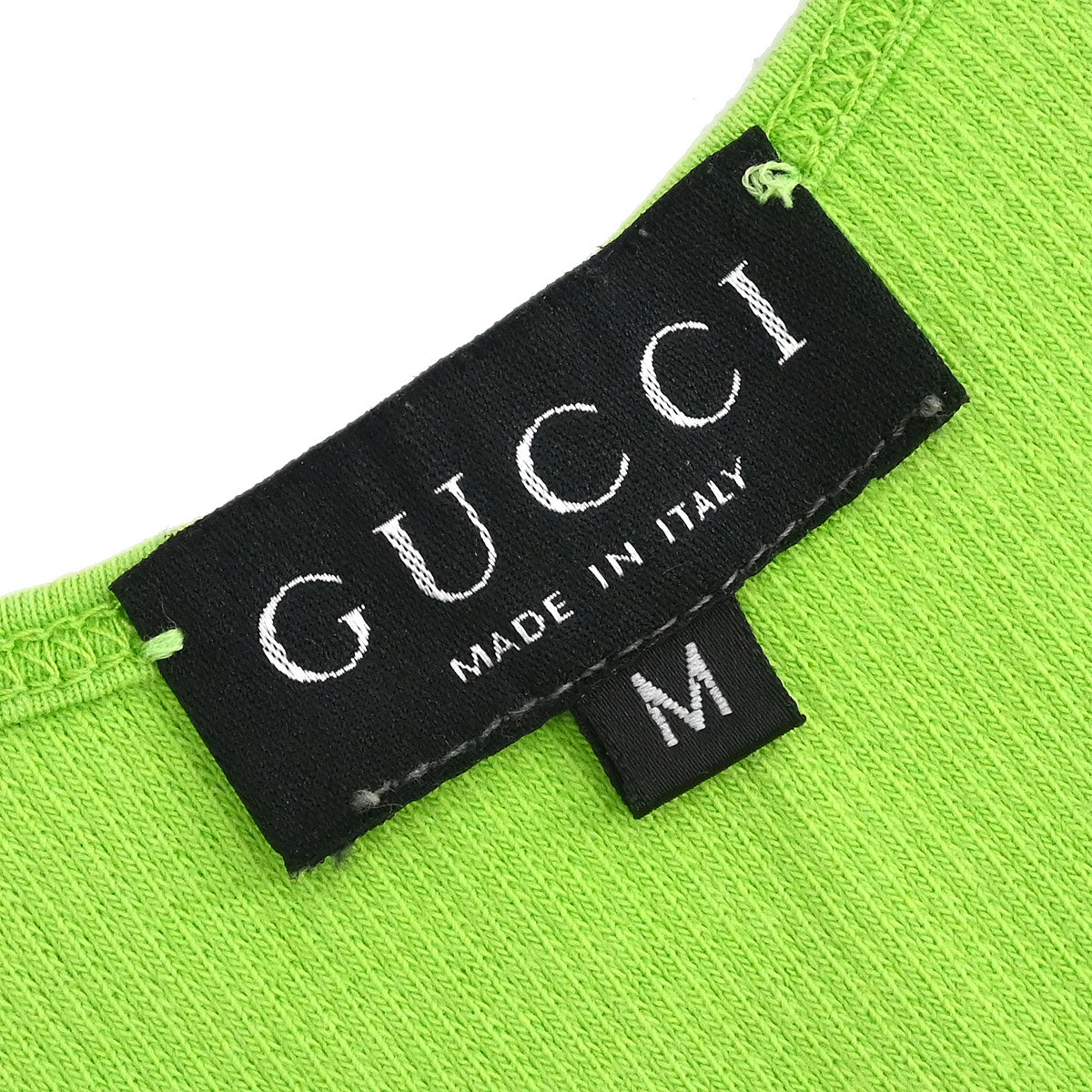 Gucci Sleeveless Tank Top Green #M