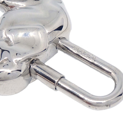 Hermes 1988 Elephant Cadena Silver Small Good