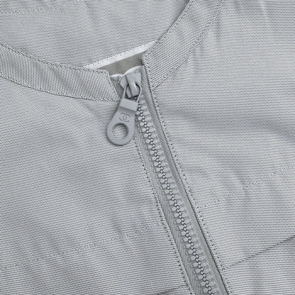 Chanel 2001 Sport Line Setup Suit Top Pants Gray #36