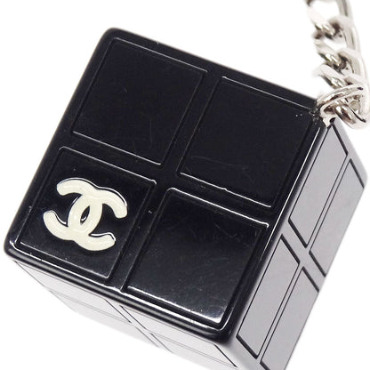 Chanel Square Chain Belt Silver 04S Small Good