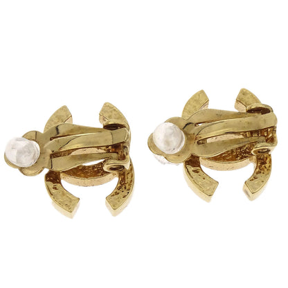 Chanel Gold CC Clip-On Earrings 03P
