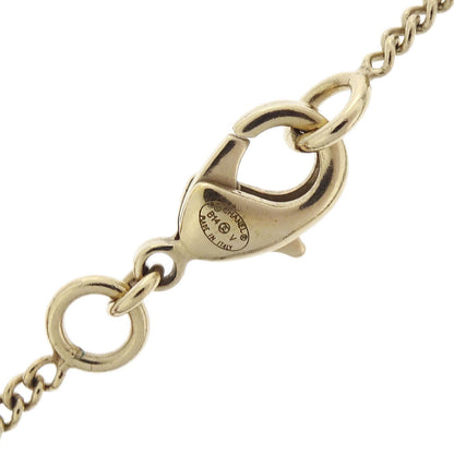 Chanel Charm CC Gold Chain Necklace Costume Pearl B14V