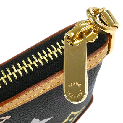 Louis Vuitton Black Multicolor Pochette Milla MM Handbag M60097