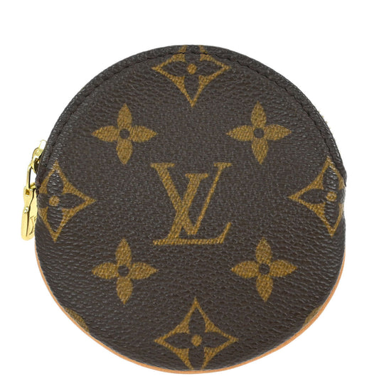 Louis Vuitton Monogram Porte Monnaie Rond Coin Case M61926