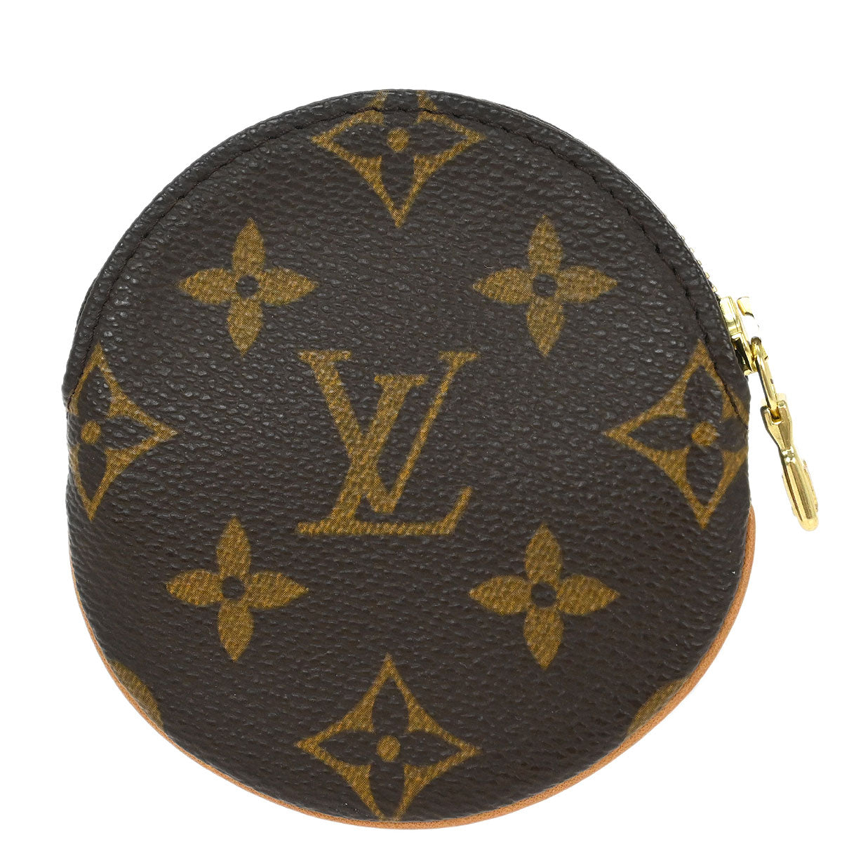 Louis Vuitton Monogram Porte Monnaie Rond Coin Case M61926