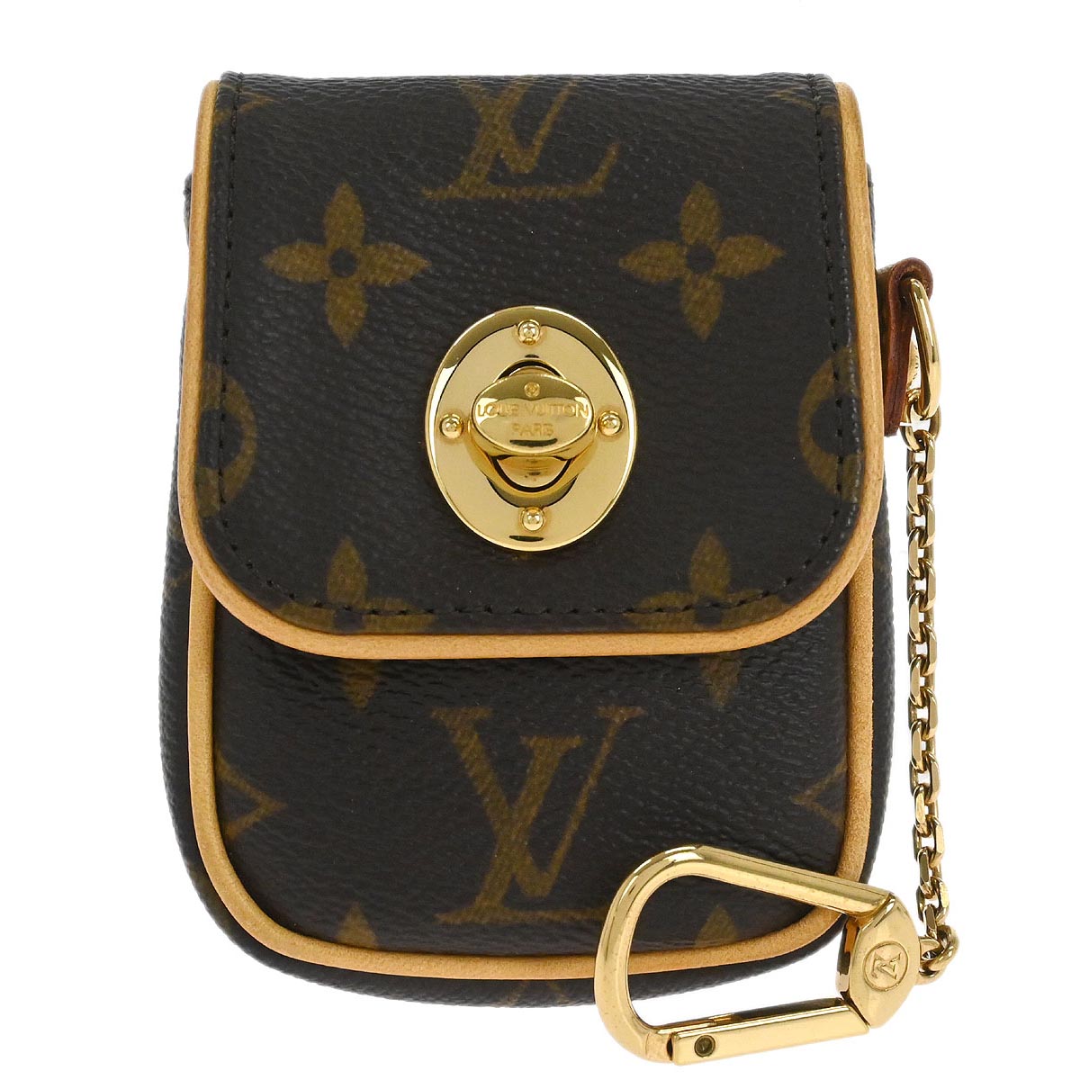 Louis Vuitton Monogram Pochette Tulum Pouch Bag Key Holder M60020