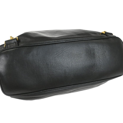 Chanel 1994-1996 Black Lambskin Drawstring Backpack