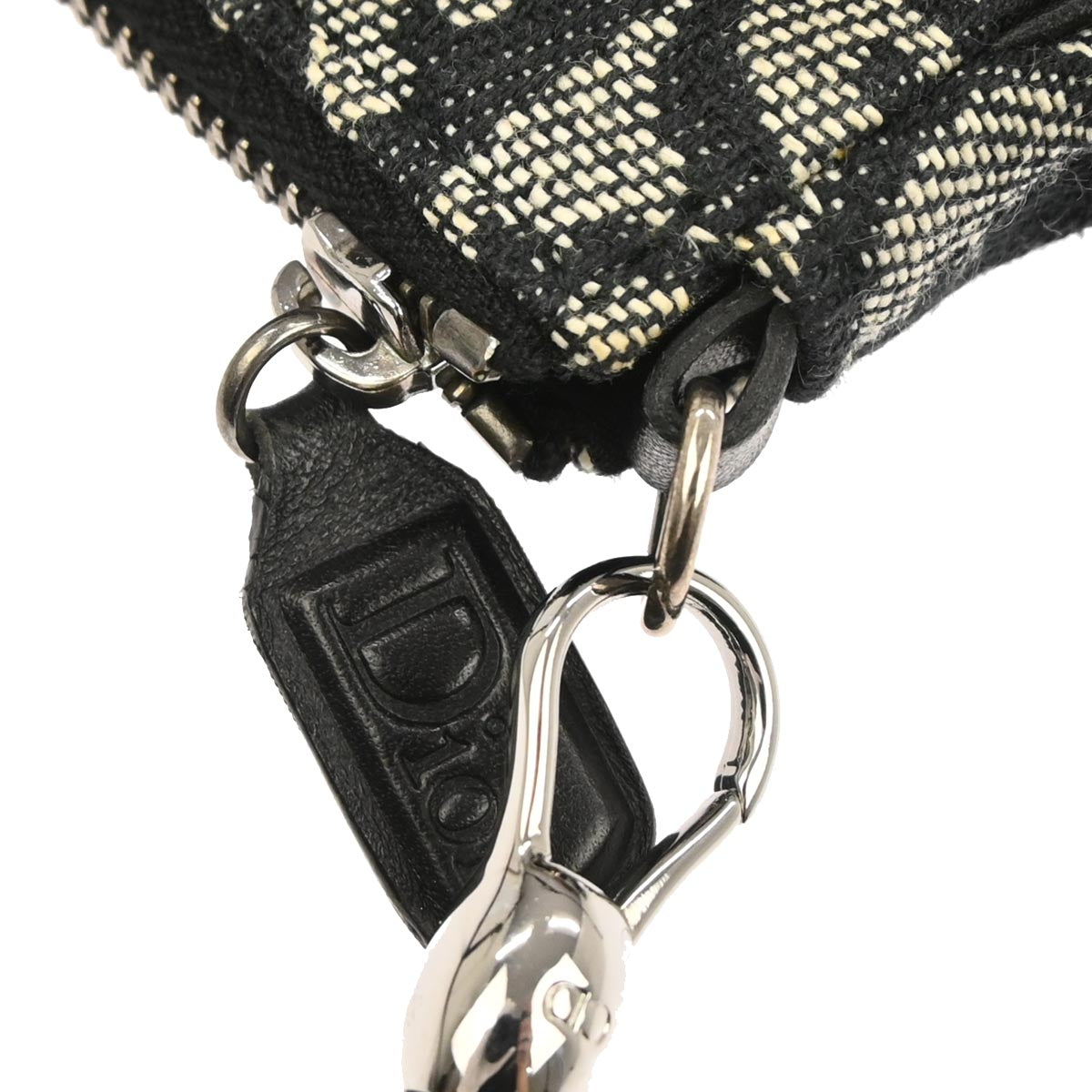 Christian Dior Black Trotter Saddle Handbag